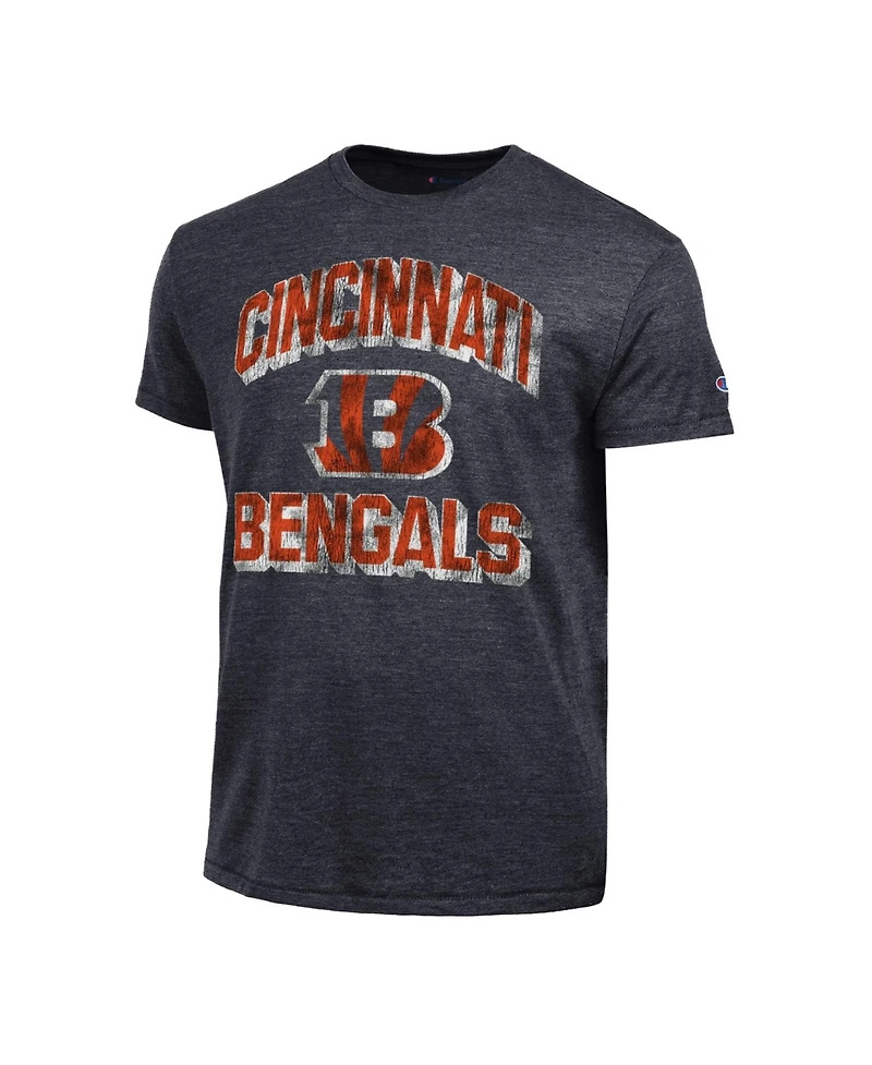 Champion Men's Black Cincinnati Bengals Ultimate Tri-Blend T-Shirt