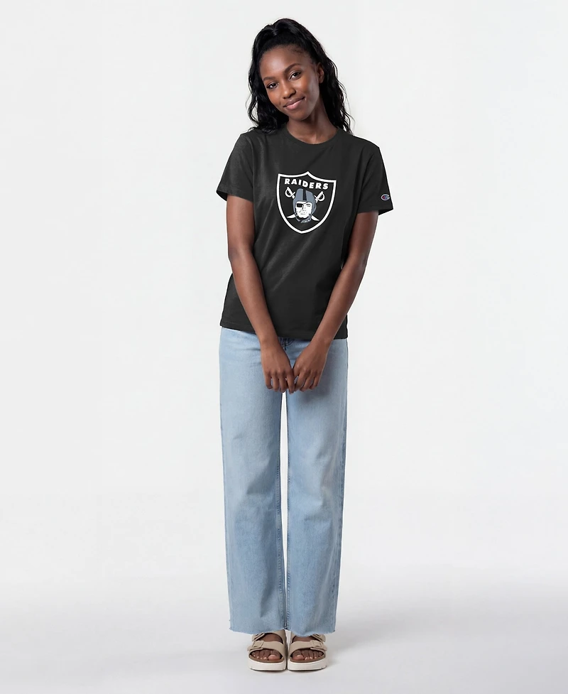 Champion Women's Las Vegas Raiders Logo T-Shirt