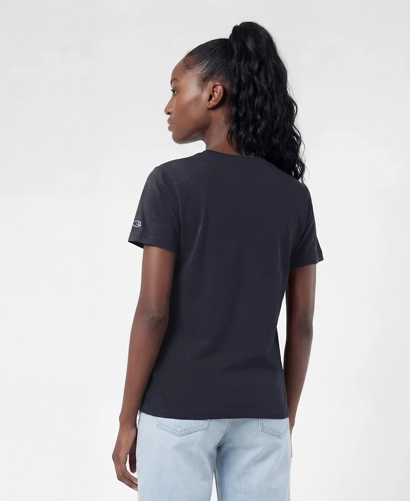 Champion Women's Denver Broncos Cotton-Blend Logo T-Shirt