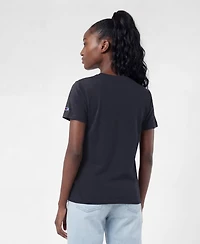 Champion Women's Denver Broncos Cotton-Blend Logo T-Shirt