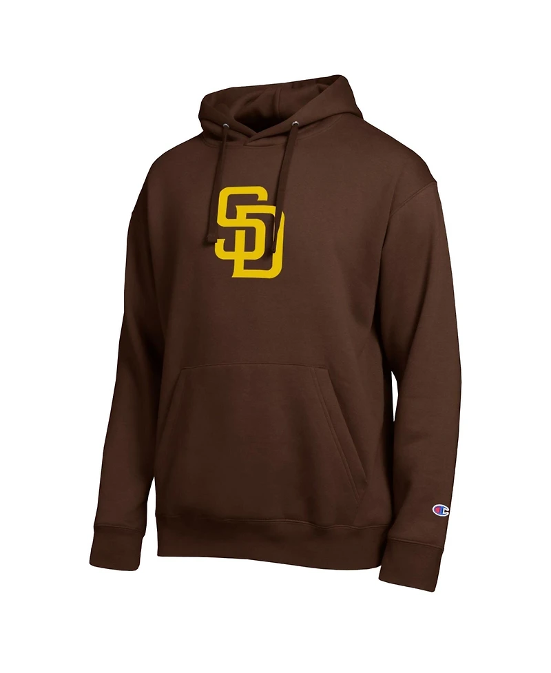 Champion Men's Brown San Diego Padres All Star Embroidered Logo Hoodie
