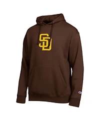Champion Men's Brown San Diego Padres All Star Embroidered Logo Hoodie