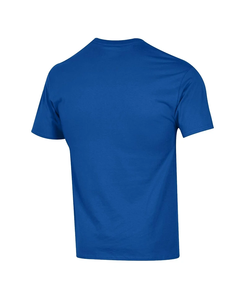 Champion Men's Buffalo Sabres Helmet Screen-Printed T-Shirt
