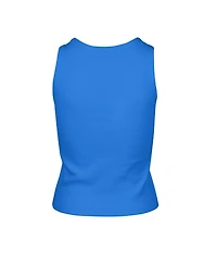 '47 Brand Women's Detroit Lions Ribbed Cropped Tank Top