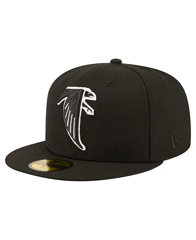 New Era Men's Black Atlanta Falcons 59FIFTY Fitted Hat