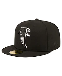 New Era Men's Black Atlanta Falcons 59FIFTY Fitted Hat