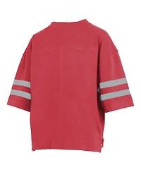 Pressbox Women's Ohio State Buckeyes Wayne Tyler Cropped T-Shirt