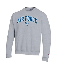 Champion Men's Air Force Falcons Arch Over Logo Fleece-Lined Screen Print Pullover Sweatshirt