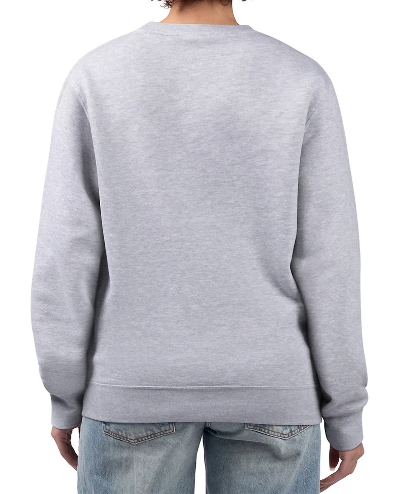 G-iii 4Her by Carl Banks Women's Buffalo Sabres Fleece Crew Neck Pullover Sweatshirt