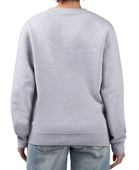 G-iii 4Her by Carl Banks Women's Buffalo Sabres Fleece Crew Neck Pullover Sweatshirt