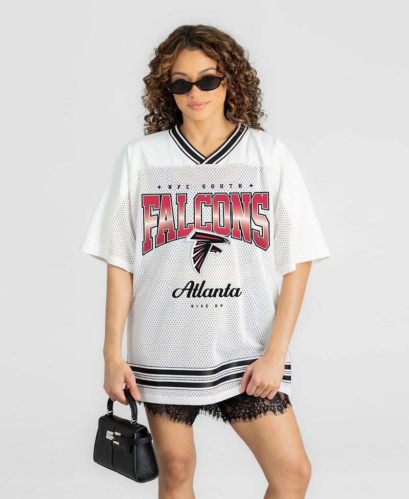 Gameday Couture Women's Atlanta Falcons Squad Mentality Mesh V-Neck Jersey