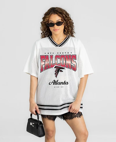 Gameday Couture Women's Atlanta Falcons Squad Mentality Mesh V-Neck Jersey