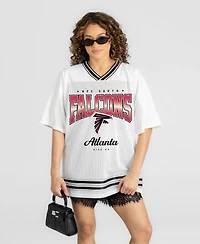 Gameday Couture Women's Atlanta Falcons Squad Mentality Mesh V-Neck Jersey