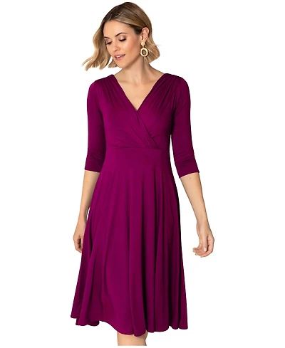 Alie Street London Women's Annie Fit-Flare Midi Dress