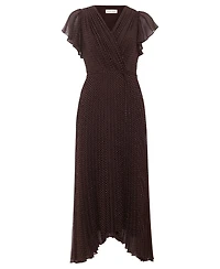 Phase Eight Women's Louisa V-Neck Pleated Wrap Dress