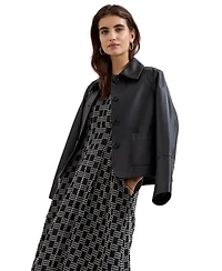 Phase Eight Women's Yasmine V-Neck Printed A-Line Dress
