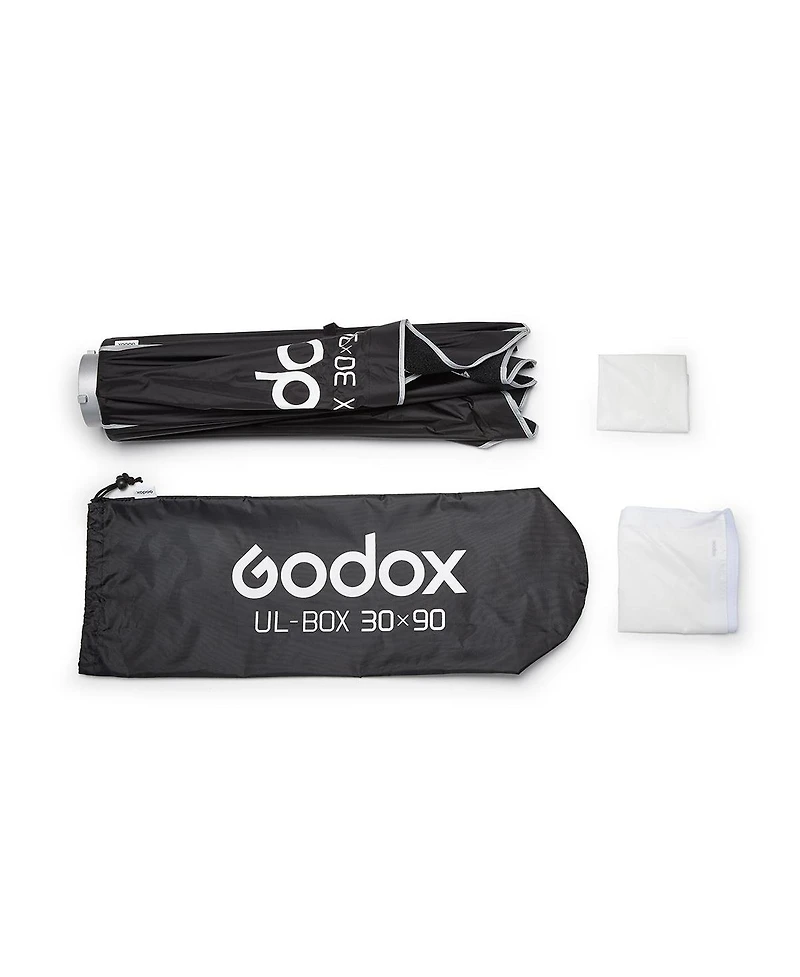 Godox Umbrella-Style Strip-Shaped Softbox, 11.8" x 35.4", Compatible with Bowens Mount