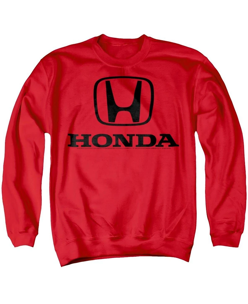 Honda Men's Standard Logo Graphic Crewneck Sweatshirt