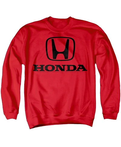 Honda Men's Standard Logo Graphic Crewneck Sweatshirt