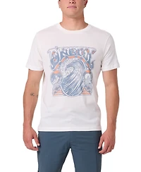 O'Neill Men's PsychD Classic Graphic Crewneck Cotton T-Shirt