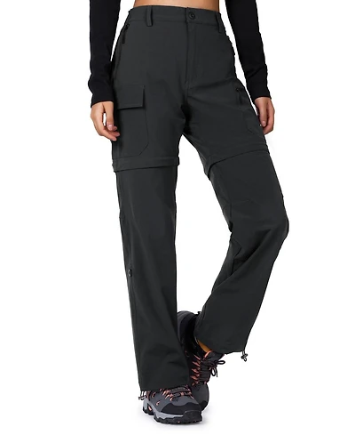 Piscifun Women's Convertible Cargo Stretch Pants