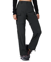 Piscifun Women's Convertible Cargo Stretch Pants
