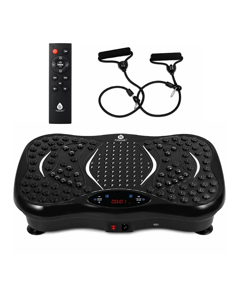 Pursonic Vibration Plate Fitness Platform – Full-Body Exercise Machine
