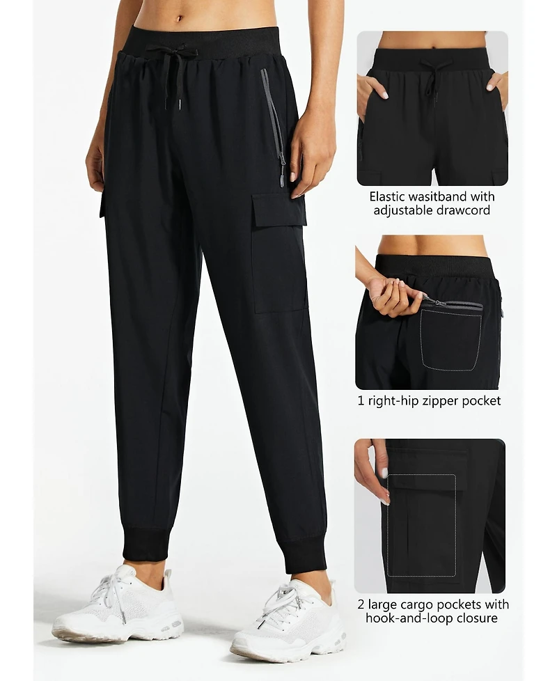 Piscifun Women's Hiking Cargo Pants