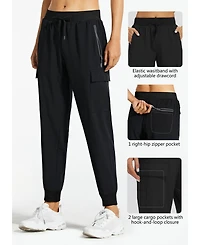 Piscifun Women's Hiking Cargo Pants