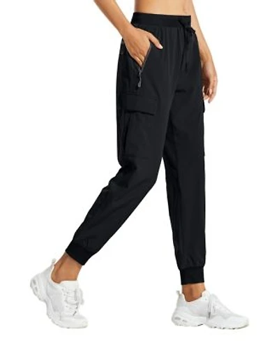 Piscifun Womens Hiking Cargo Pants Quick Dry Lightweight Upf 50 Water Resistant Pockets Athletic Outdoor Wear