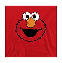 Sesame Street Men's Elmo Full Face Graphic Hoodie