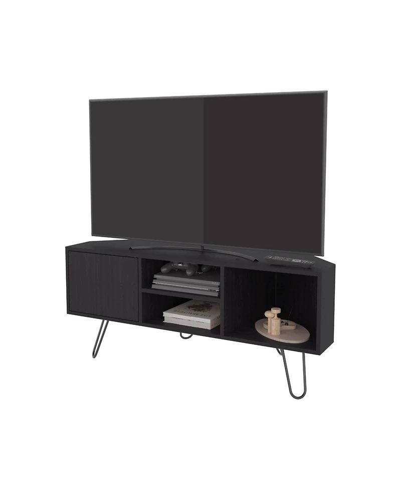 Fm Furniture Fredonia Tv Stand 65" with a Door and Open Storage
