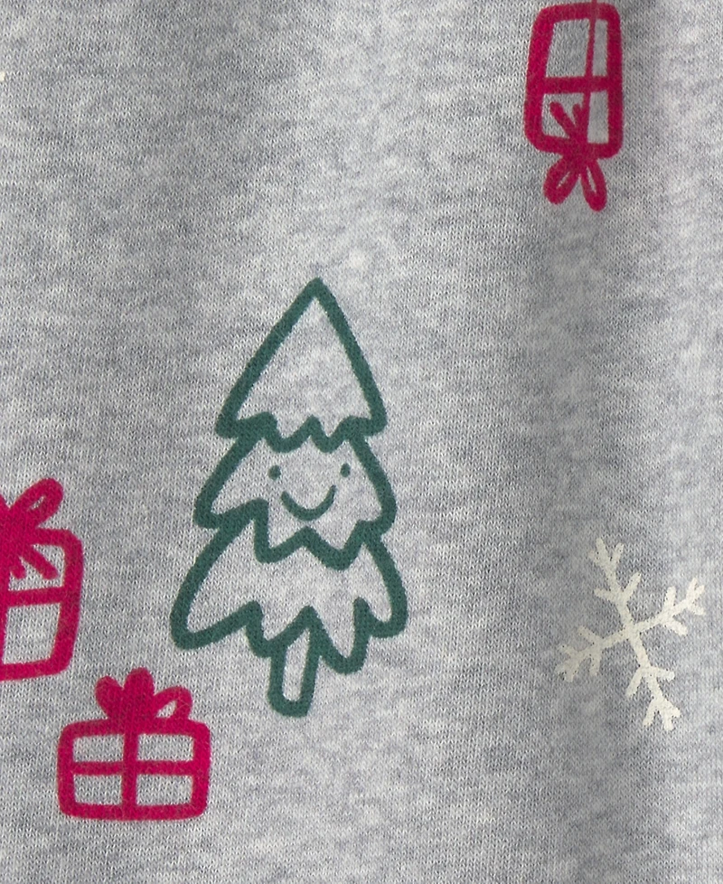Carter's Baby Boys' Christmas Fleece Top and Pants, 2-Piece Set