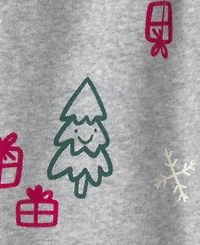 Carter's Baby Boys' Christmas Fleece Top and Pants, 2-Piece Set