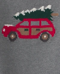 Carter's Baby Boys' Christmas Tree Car Sweater and Pants, 2-Piece Set
