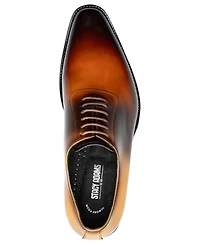 Stacy Adams Men's Shaffer Plain-Toe Memory-Foam Oxfords