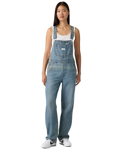 Levi's Women's Vintage-Inspired Drapey Fit Denim Overalls