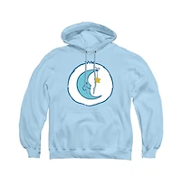 Care Bears Men's Bedtime Belly Hooded Pullover Graphic Poly-Cotton Blend Hoodie