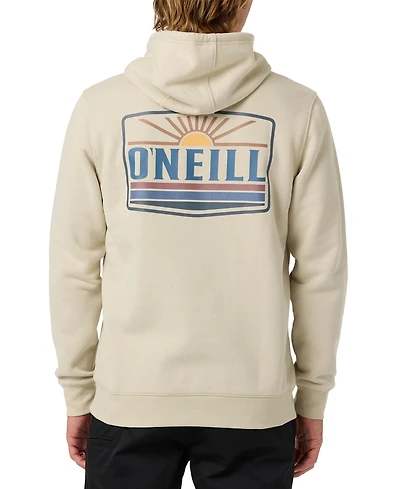 O'Neill Men's Sun Supply Pullover Hooded Graphic-Fleece Hoodie