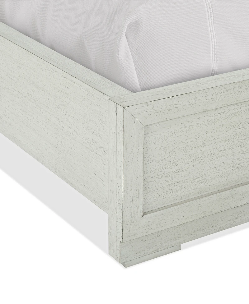 Matrix Upholstered Panel California King Bed, Macy's Exclusive