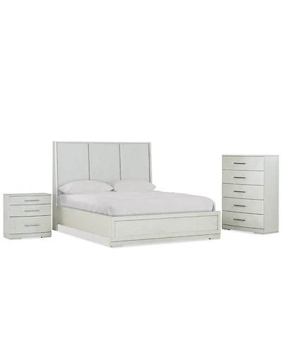 3-Piece Matrix Bedroom Set (King Bed, Chest, & Nightstand), Macy's Exclusive