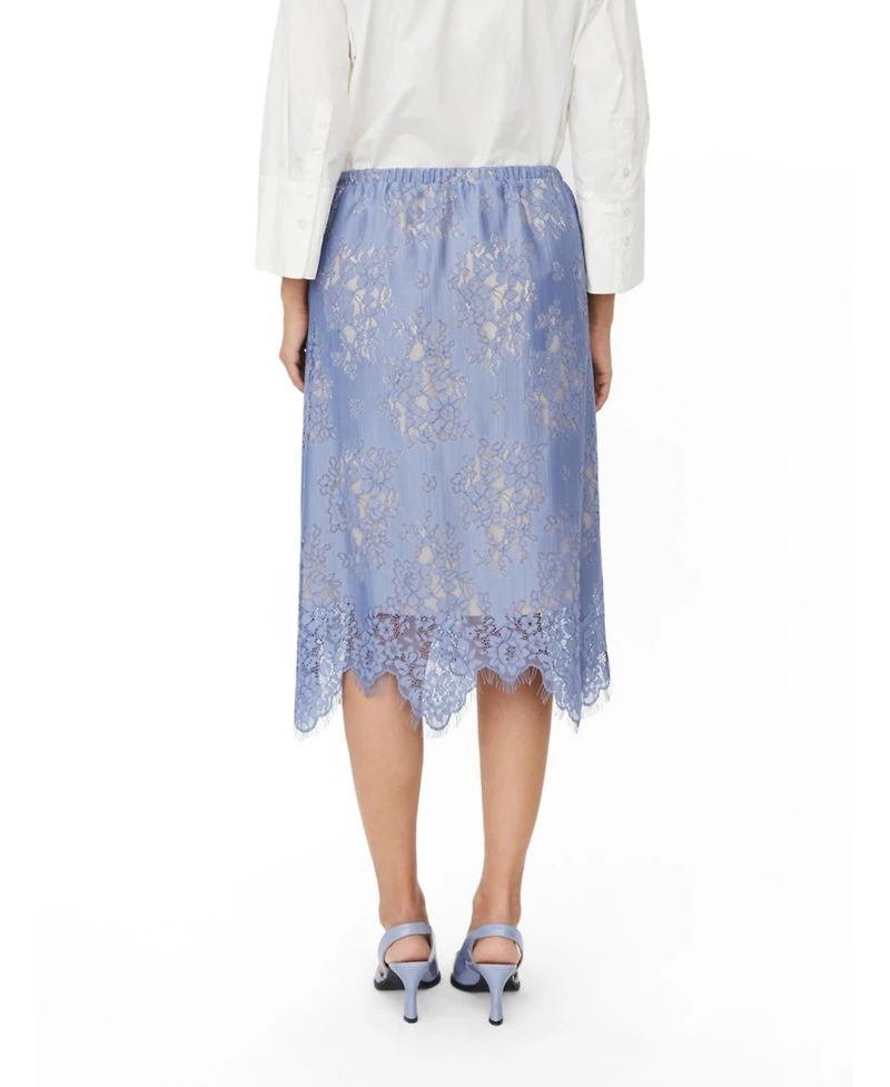 Masai Copenhagen Women's MaSarivelle Floral-Lace Midi Skirt