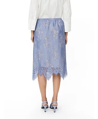 Masai Copenhagen Women's MaSarivelle Floral-Lace Midi Skirt