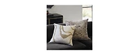Z Gallerie Nomi Bead Embroidered Pillow