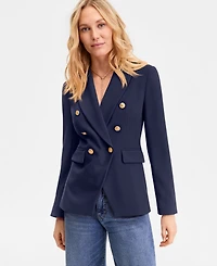 I.n.c. International Concepts Women's Double-Breasted Blazer