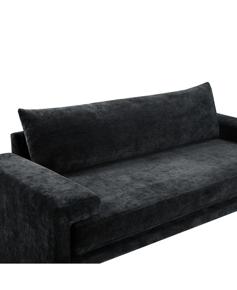 Streamdale Furniture Chenille Upholstered 3-Seater Sofa