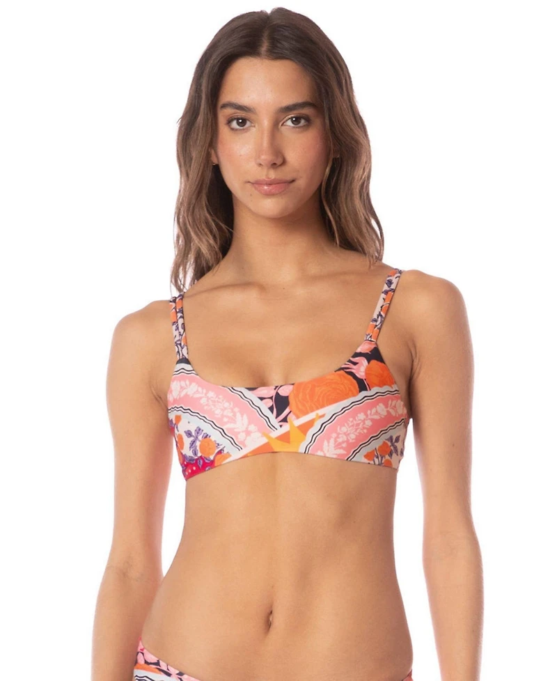 Maaji Women's Sundance Pink Islay Bikini Top