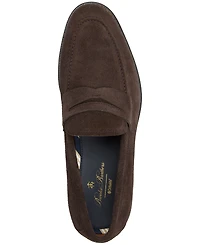 B by Brooks Brothers Men's Glenrock Almond-Toe Leather Loafers