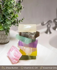 Lovery 8 Piece Handmade Soap Gift Set, Variety Pack Bath and Body Care Gift Set