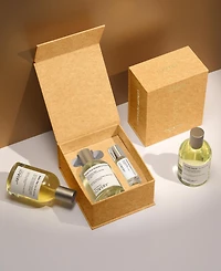 Lovery Plus Savant Pour Homme Eau de Parfum 2pc Gift Set - 3.4fl oz Mens Perfume Gift Set, Fresh Woody Fragrance Spray